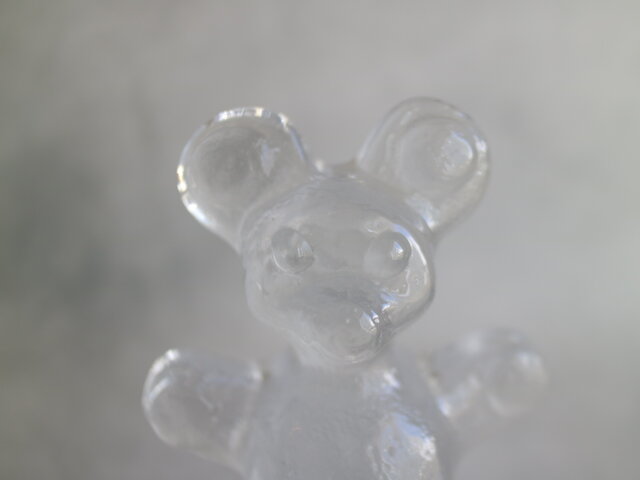 Bergdala Glasbruk / くまのガラスオブジェ クリア No.4824 | iichi