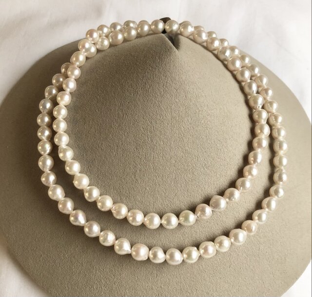 【2.5-3.0mm】あこや真珠ネックレス 38cm 2.5-3.0mm】あこや真珠ネックレス 38cm