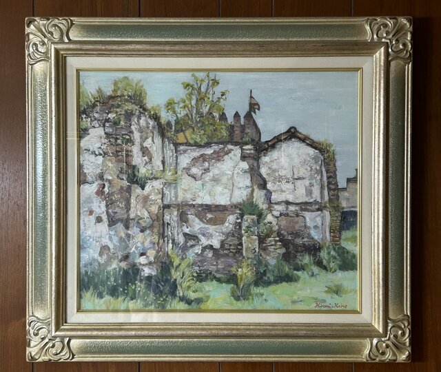 絵画作品 原画 油彩画 【夢の国】 夢のあとさき(10号、油絵、原画、スペイン) | iichi 日々の