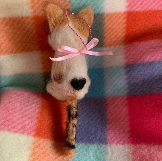 羊毛フェルトハンドメイド三毛猫ちゃん | iichi 日々の暮らしを