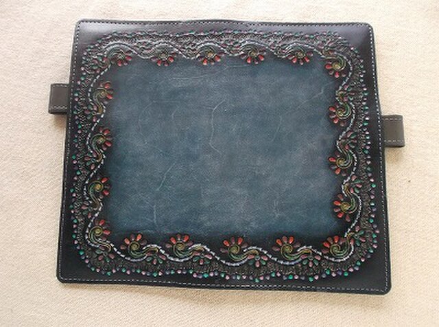 ほぼ日手帳weeks対応　レザー手帳カバー 刻印,拭き染め ほぼ日手帳weeks対応 レザー手帳カバー 刻印＆拭き染め | iichi