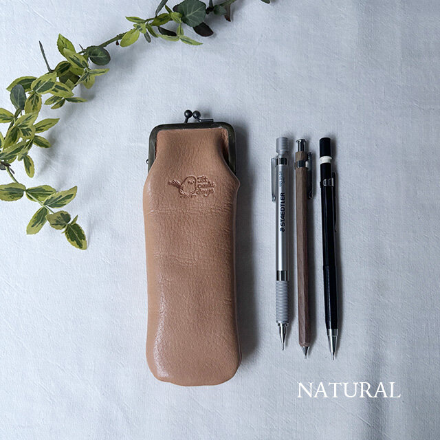 [シマエナガ] がま口ペンケース