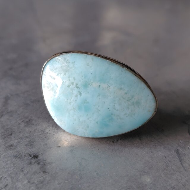 ラリマーシルバーリング#10.5