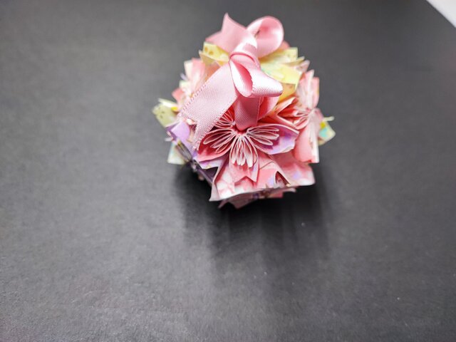 ☆送料無料☆春桜折り吊るし飾り＆桜和紙立体飾りセット | iichi 日々