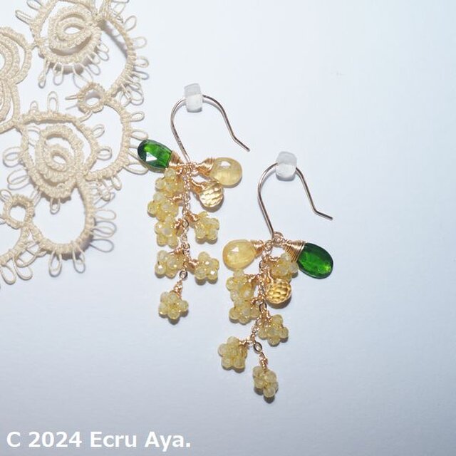 *感謝*ミモザのピアス