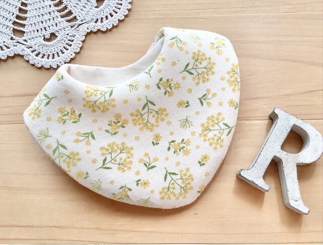 再販♪ミモザ♪オーガニック♪ふわふわやわらかスタイ | iichi