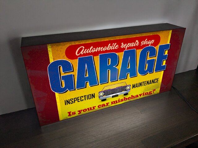 ガレージ 自動車工場 DIY アメ車 リペア カスタム カーショップ 店舗