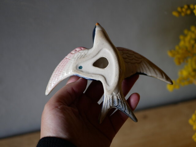 ヴィンテージ フランスアンティーク ウォールデコ 7番． つばめ 壁飾り ウォールデコ デコレーション ツバメ