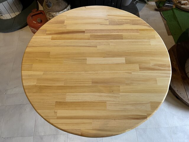 在庫あり 即納 Hotaru 丸テーブル 机 リビング ナチュラル アイアン