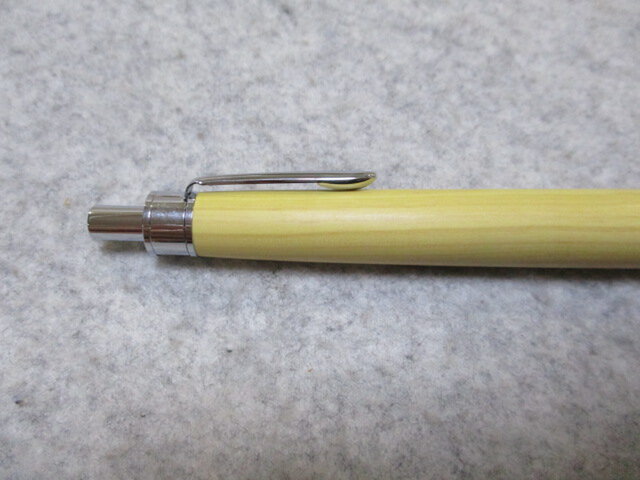 ペンタゴン8040】完成いたしました。木軸 手作り ワンピースボールペン