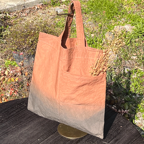 柿渋染めエコバッグK24025