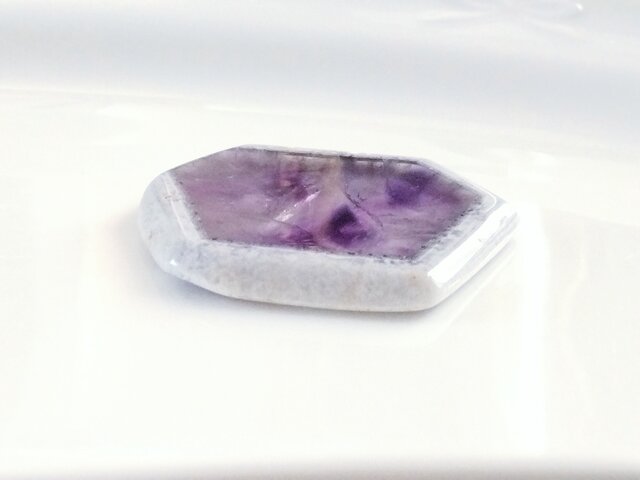 トラピッチェアメジスト【大】52x45mm ルース | iichi 日々の暮らしを