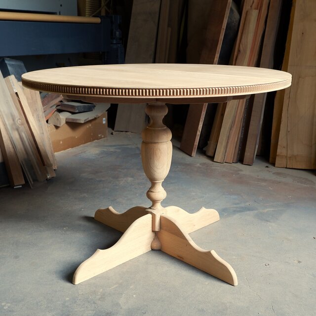 大サイズ＞クラシックモダン ダイニングテーブル カフェテーブル