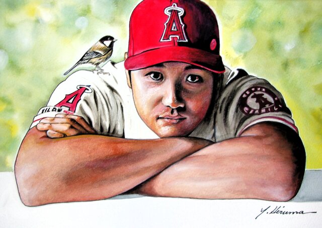 大谷翔平選手　エンジェルス ロサンゼルス・エンジェルス大谷翔平選手 104年振り 2桁勝利＆2