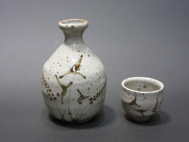 58　唐津　酒器 絵唐津酒器セット(水引) | iichi 日々の暮らしを心地よくする