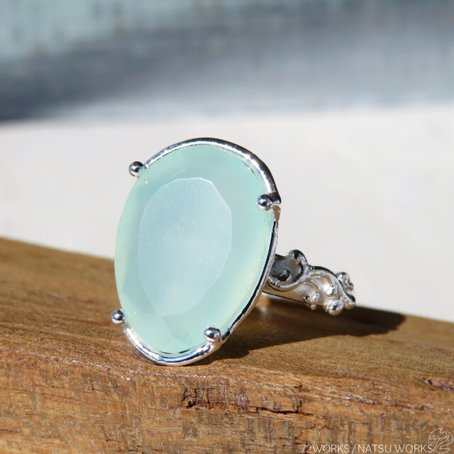 ブルー カルセドニー リング / Chalcedony Ring