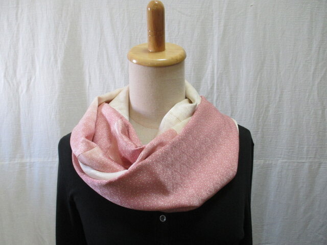 s17 スヌード 着物リメイク ネックウォーマー マフラー ストール