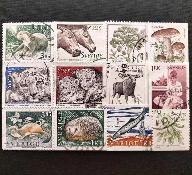 (おまとめ済み)外国未使用切手　スウェーデン　1998年　イースター　2枚 おまとめ済み)外国未使用切手 スウェーデン 1998年 イースター 2