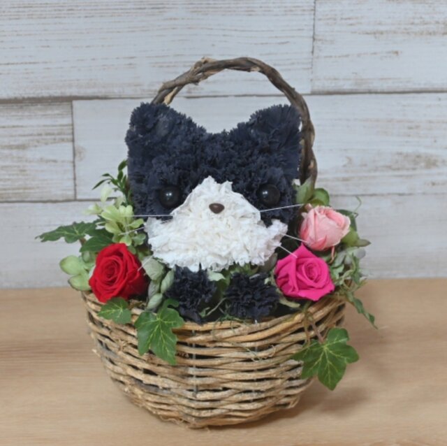 HANDMADEプリザーブドフラワー　アレンジメント　母の日　壁掛け it-6604e21d47c81-1200.jpg