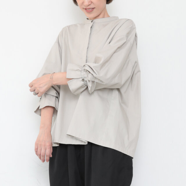 さわち。 ページ Vertical shirts / sky grey | iichi 日々の暮らしを心地よく