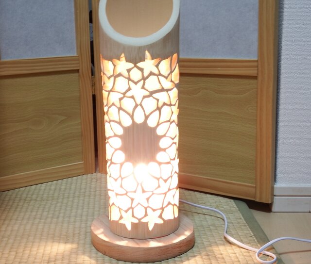 竹灯り・竹あかり・竹灯籠・竹灯篭・竹ランプ   ～～ ★竹花瓶★～～ 竹灯り・竹あかり・竹灯籠・竹灯篭・竹ランプ ～～ ☆竹花瓶