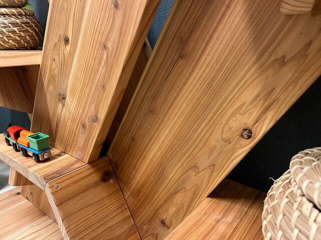 送料無料】 シェルフ アガベ 杉 90cm 30cm 105cm | iichi 日々の暮らし