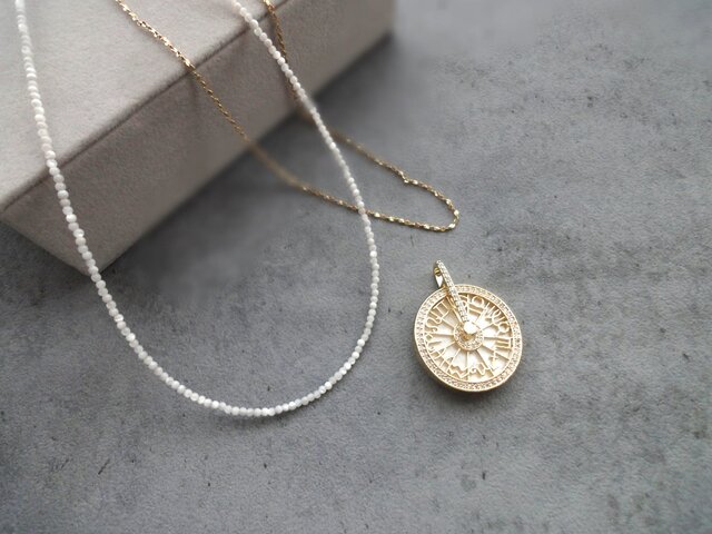 セット販売】 2WAYネックレス □ 星座盤のペンダントトップ ロング