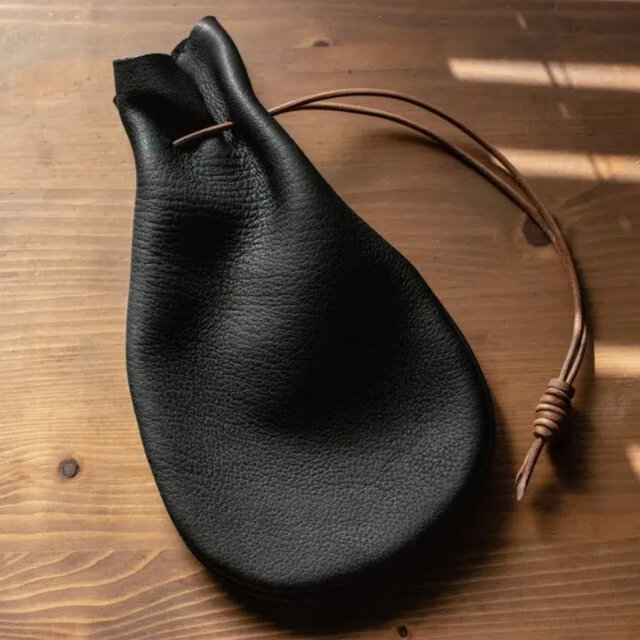 エルク　巾着バッグ　