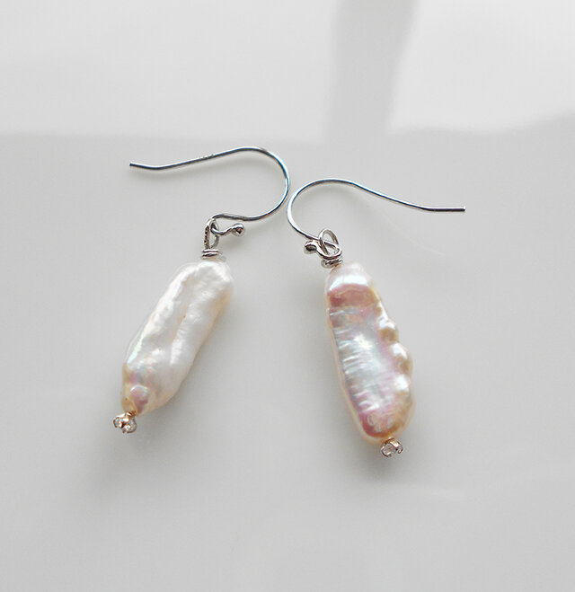 淡水パールケシスティックピアス