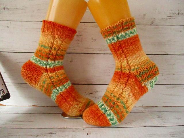 冷え取りソックス ショートタイプ Opal Sweet & Spicy 8612 Honey