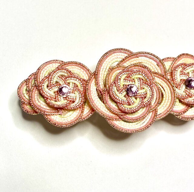No.139 水引バレッタ ハンドメイド 髪飾り No.139 水引バレッタ ハンドメイド 髪飾り