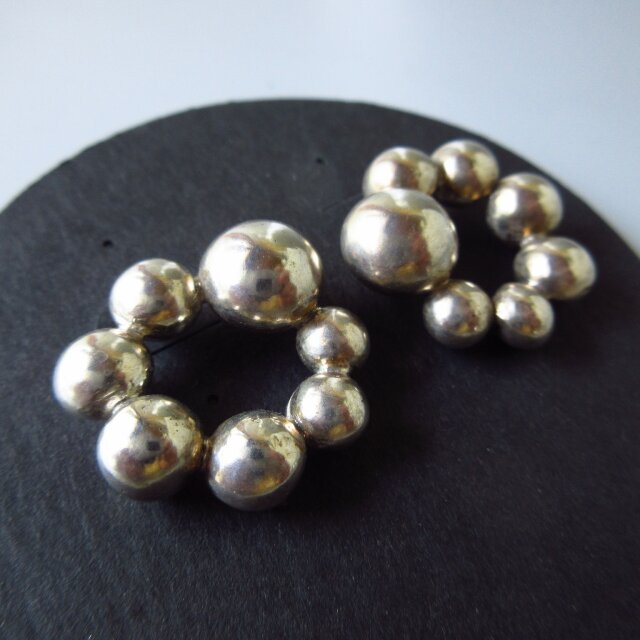 まる・シルバーピアス