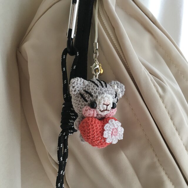 アメショにゃんこのヘアクリップ、ぐで猫 アメショにゃんこのヘアクリップ、ぐで猫