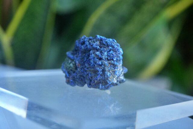 アズロマラカイト原石　約12×8.8×6センチ 地球の隕石の色☆アズロマラカイト原石 s1214 | iichi 日々の暮らしを