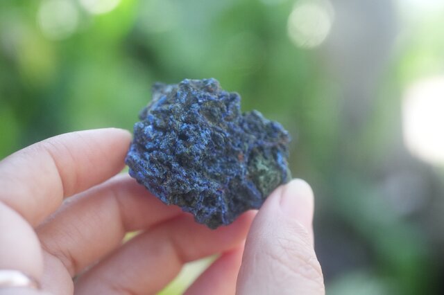 地球の隕石の色☆アズロマラカイト原石 s1214 | iichi 日々の暮らしを