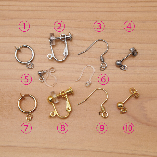 猫の ね Ω 耳もココロも軽やかに Ω ピアス Ω イヤリング | iichi 日々