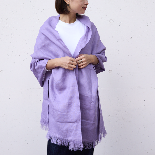 n100 カシミヤ ストール レギュラー ラベンダー 日本製】カシミヤ100% 20年ベストセラー 天使のストール （160cm×50cm