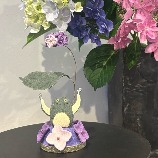 【単品不可オーダー用】三色紫陽花と二種のミニ蛙さんセット カッティングダイ 梅雨 楽天市場】卓上ミニあじさい 紫陽花 アジサイ 蛙 カエル かえる