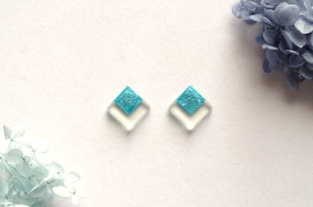 ダブルスクエア　レジン　カボション　ピアス it-5d9a9585b6ed0-1200.jpg