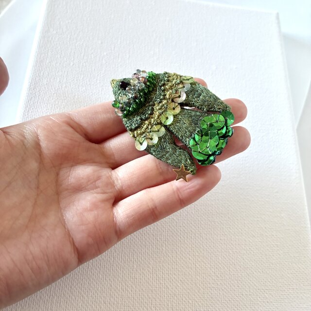 草原の夜の星鳥