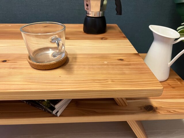 送料無料】 ローテーブル 長方形 アングル脚 110cm 45cm 35cm 収納付き