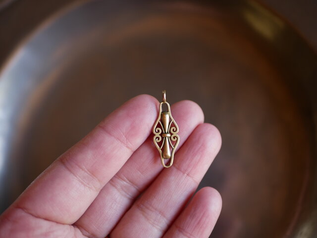 Z様御予約品 FN-11】フィリグリー K18 ネックレストップ ペンダント