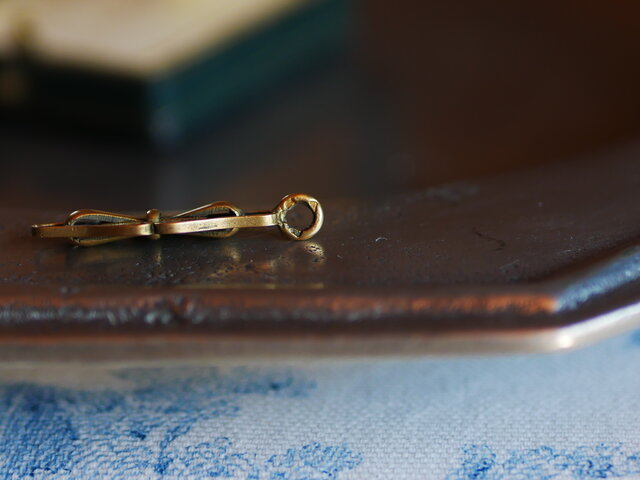 FN-11】フィリグリー K18 ネックレストップ ペンダント フランス