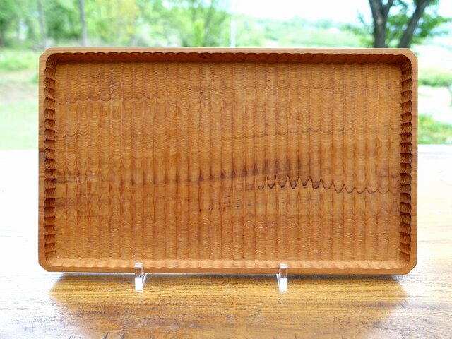 我谷盆 櫟(イチイ) 30×18×2cm ナチュラル | iichi 日々の暮らし