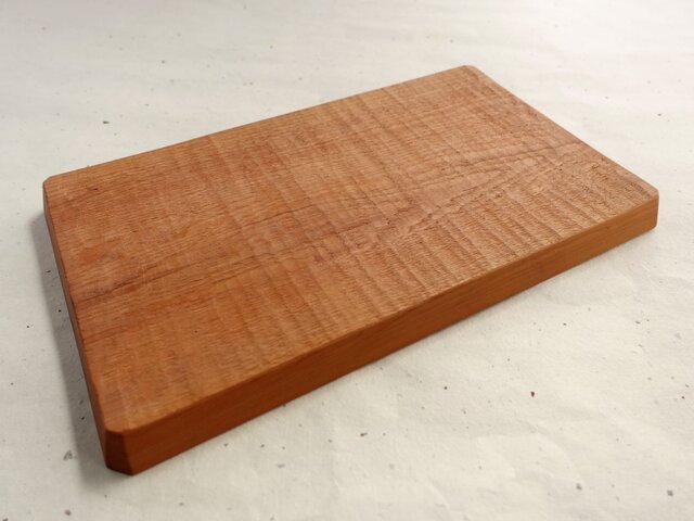我谷盆風　隅入角盆　ケヤキ材　約30cm×約20cm 我谷盆風 隅入角盆 ケヤキ材 約30cm×約20cm 我