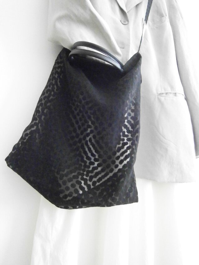 DotsOrgandy 透けるBag