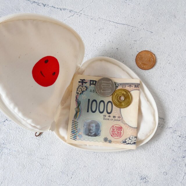 おにぎりポーチ（のりしお） | iichi 日々の暮らしを心地よくする