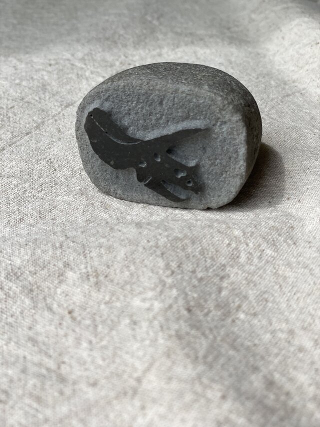 tricera stone carving(断面)