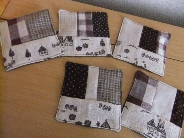 コースター5p(おうち)の画像1枚目