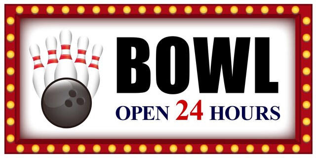 Lサイズ】ボウリング ゲームセンター 遊技場 店舗 自宅 ガレージ